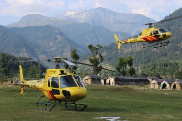 Amaranth Yatra by Helicopter 